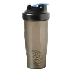 Xenos Shakebeker - 700 ml - zwart/blauw- Drinkflessen