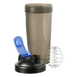 Xenos Shakebeker - 700 ml - zwart/blauw- Drinkflessen