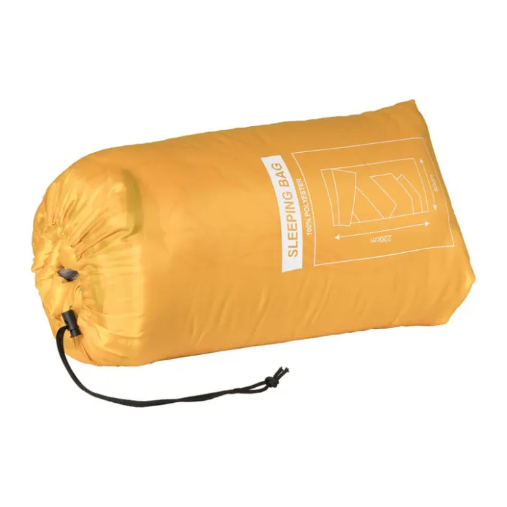 Xenos Slaapzak - oranje - polyester - 80x220 cm- Slaapzakken