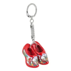 Xenos Sleutelhanger houten klompjes - diverse varianten- Holland Souvenirs|Selutelhangers
