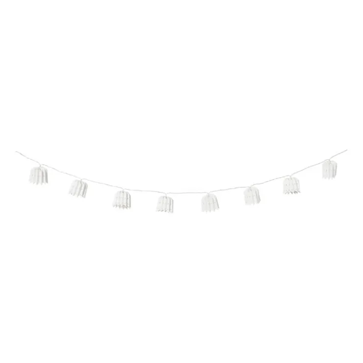 Xenos Slinger papier - wit - 175 cm- Lichtslingers