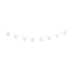 Xenos Slinger papier - wit - 175 cm- Lichtslingers