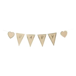 Xenos Slinger baby - bruin/goud - 2x200 cm- Babyshower