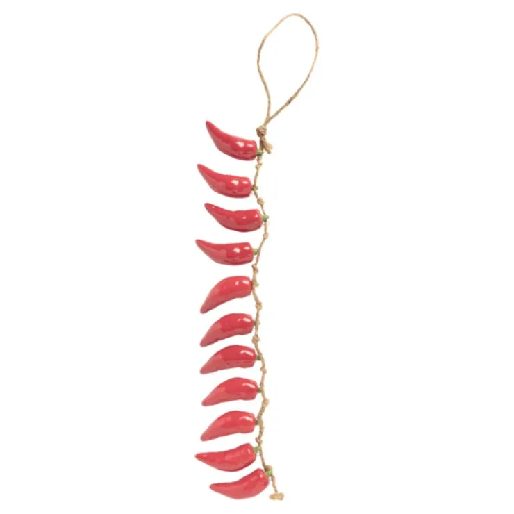 Xenos Slinger met pepers - rood - 29 cm- Keukengerei