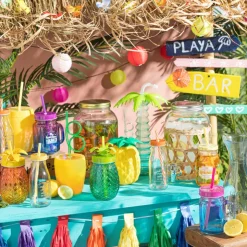 Xenos Slinger tassel regenboog - 3 meter- Slingers|Kinderfeestjes