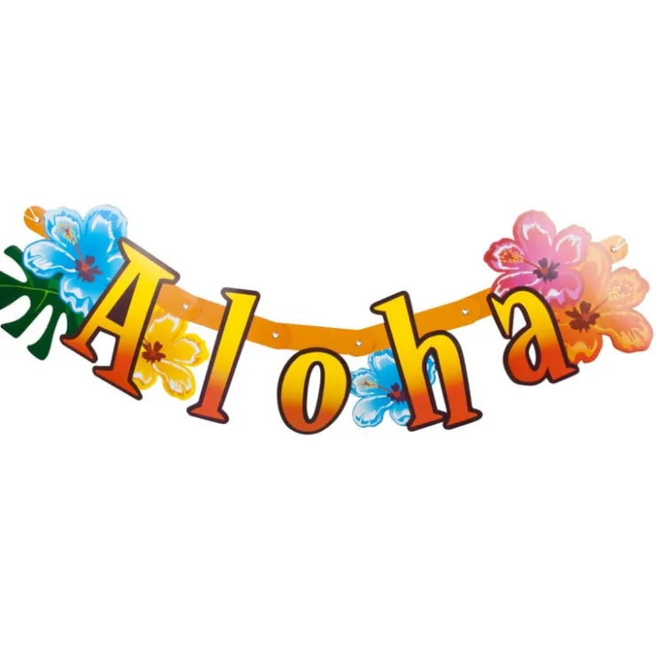 Xenos Slinger tropical - multikleur - 83 cm- Slingers|Kinderfeestjes