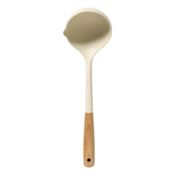 Xenos Soeplepel - wit - 32.5 cm- Keukengerei