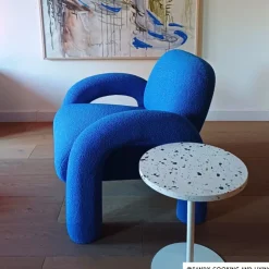 Xenos Sofa Marilyn - blauw - 74x88x79 cm- Fauteuils