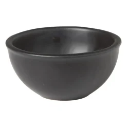 Xenos Soja schaaltje - zwart - ⌀8x4 cm- Tapasservies|Schalen