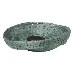 Xenos Solar barok lampion - groen - ø28x25 cm- Lampionnen|Solar Verlichting