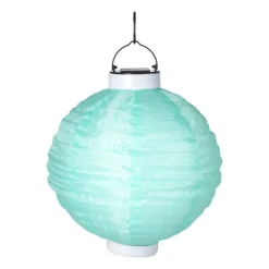 Xenos Solar tuinlampion - groen - ø25 cm- Lampionnen|Bruiloft