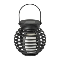 Xenos Solar tuinlantaarn - zwart - 15x15 cm- Solar Verlichting