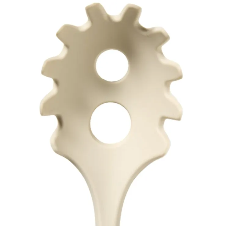 Xenos Spaghetti lepel - wit - 34 cm- Keukengerei