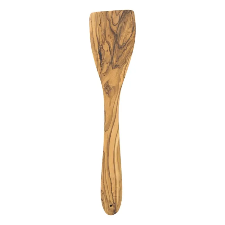 Xenos Spatel olijfhout - bruin - 30 cm- Keukengerei