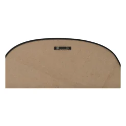 Xenos Spiegel basic - zwart - 32.5x32.5 cm- Wandspiegels
