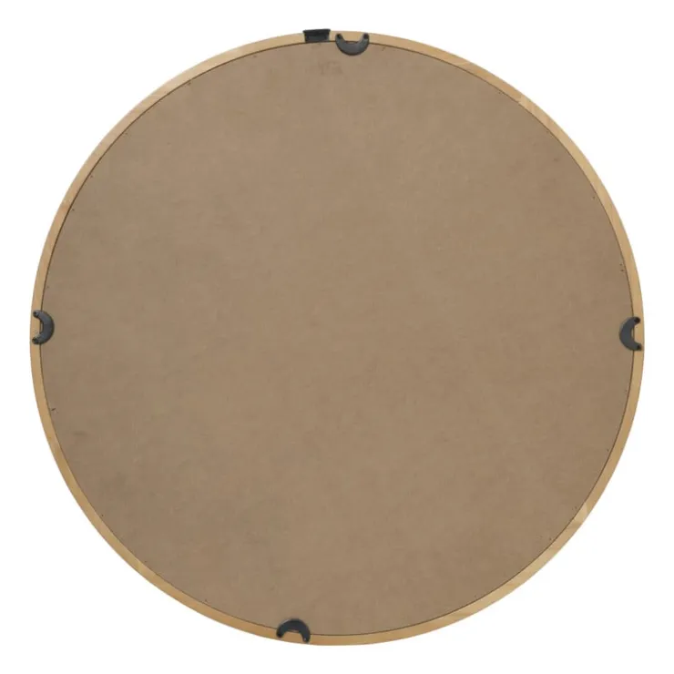 Xenos Spiegel Lindt - rond - bruin - ø60 cm- Wandspiegels