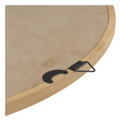 Xenos Spiegel Lindt - rond - bruin - ø60 cm- Wandspiegels
