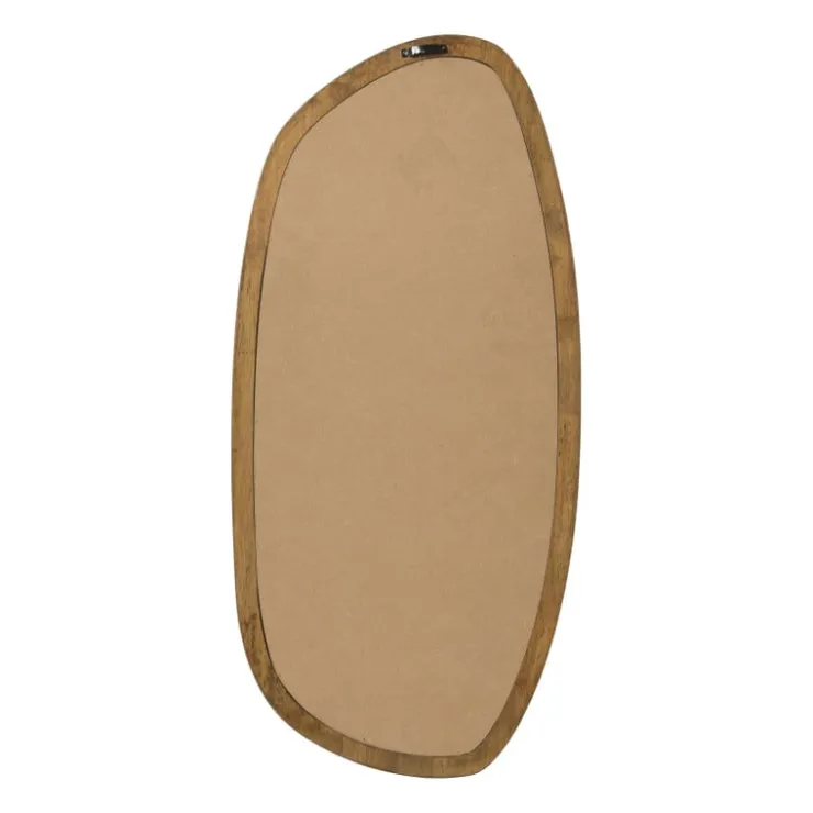 Xenos Spiegel organic - bruin - 70x33 cm- Wandspiegels