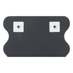 Xenos Spiegel organisch met golfrand - zilverkleurig - 50x37 cm- Wandspiegels