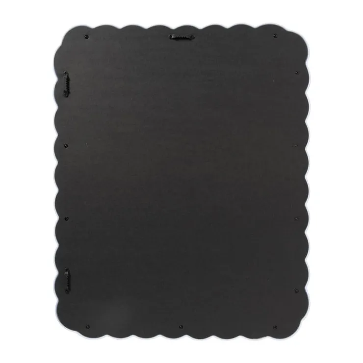 Xenos Spiegel twist - blauw - 53x43 cm- Wandspiegels