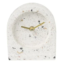 Xenos Staande klok Terrazzo - 10.5x3x12 cm- Klokken