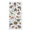Xenos Stickervel dino - set van 34 3D stickers- Stickers