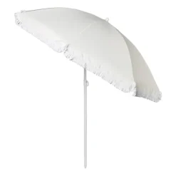 Xenos Strandparasol Tess - beige - ø150x180 cm- Parasols|Strandaccessoires