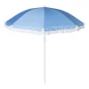 Xenos Strandparasol Tess - blauw - ø150x180 cm- Parasols|Strandaccessoires