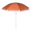 Xenos Strandparasol Tess - oranje - ø150x180 cm- Parasols|Strandaccessoires