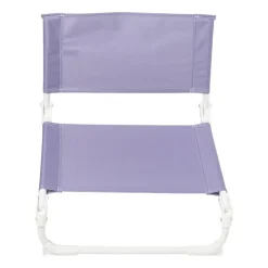 Xenos Strandstoeltje - paars - 45x45x46 cm- Strandaccessoires