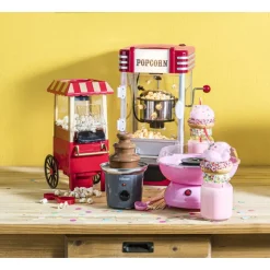 Xenos Suikerspinmachine - roze - 500 watt- Suikerspin|Kerstcadeaus