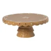Xenos Taartplateau kerst - bruin - ø26x11 cm- Taartplateaus|Kerst Bakken