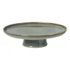 Xenos Taartplateau Toscane - groen - ø30x8 cm- Taartplateaus|Kerst Bakken