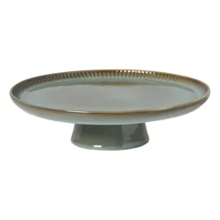 Xenos Taartplateau Toscane - groen - ø30x8 cm- Taartplateaus|Kerst Bakken