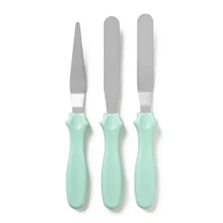 Xenos Taartspatel - mint - set van 3- Keukengerei