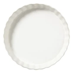 Xenos Taartvorm Toscane L - wit - ø26.8x4.5 cm- Bakvormen|Ovenschalen