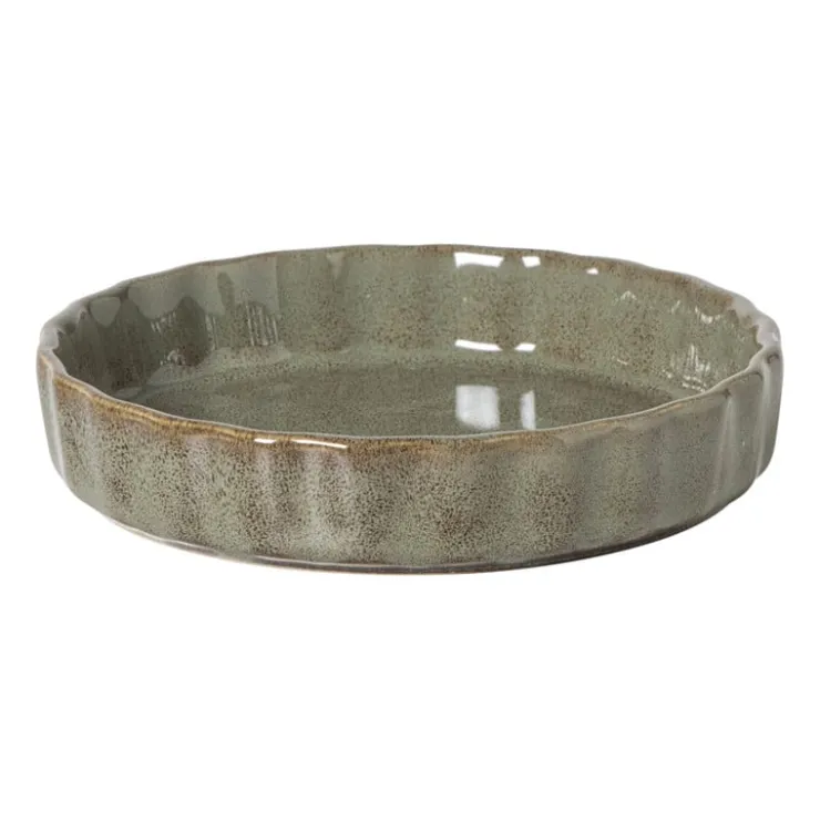 Xenos Taartvorm Toscane S - groen - ø12x2.5 cm- Bakvormen|Ovenschalen