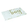 Xenos Tafelkleed baby boy - blauw/goud - 136x220 cm- Wegwerptafelkleden|Babyshower