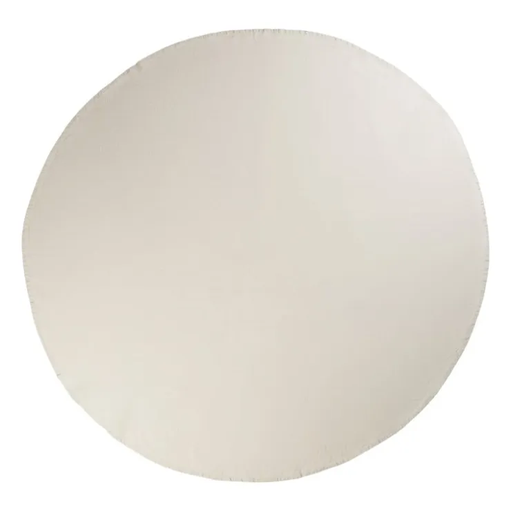 Xenos Tafelkleed rond - zand - ø160 cm- Tafelkleden|Kersttafelkleden