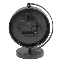 Xenos Tafelklok rond - metaal - 16x10.5x20 cm- Klokken