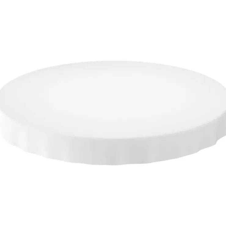 Xenos Tafellaken rond - wit - ø180 cm- Tafelkleden|Kersttafelkleden