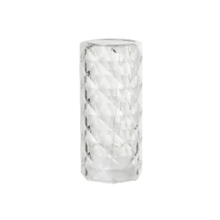 Xenos Tafellamp diamant - multikleur - 7x7x15.8 cm- Kerstcadeaus|Tafellampen