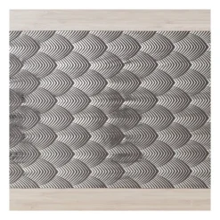 Xenos Tafelloper decostof - velvet/polyester - 28x150 cm- Kersttafelkleden