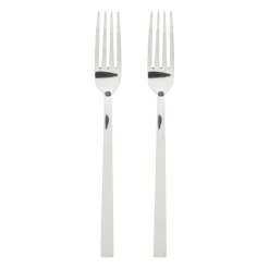 Xenos Tafelvorken - zilverkleurig - set van 2- Vorken