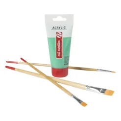 Xenos Talens acrylverf - groen - 75 ml- Verf