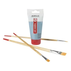 Xenos Talens acrylverf - metallic blauw - 75 ml- Verf