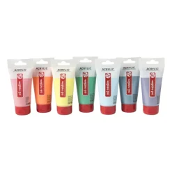Xenos Talens acrylverf - roze - 75 ml- Verf
