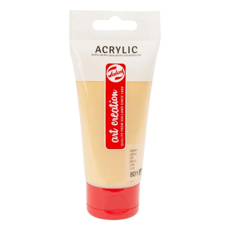 Xenos Talens Art Creation acrylverf - goud 801 - 75 ml- Verf
