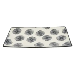 Xenos Tapas bord Sevilla - bloemen - 28x15.5 cm- Sushi Servies|Tapasservies
