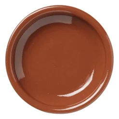 Xenos Tapas schaaltje klei - bruin - ⌀10 cm- Tapasservies